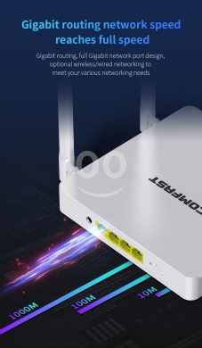 راوتر كومفاست واي فاي 6 شبكي AX3000 جيجابايت | COMFAST WiFi 6 Mesh Router AX3000 Gigabit … — 4