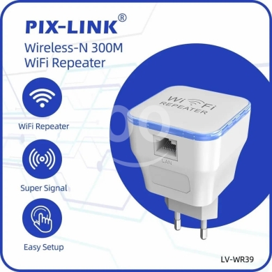 Other home appliances in Dam Wel Farez - جهاز مقوي واشارة واي فاي بيكس لينك 300 ميجابت | PIX-LINK 300Mbps Wireless-N WiFi Repeater Booster