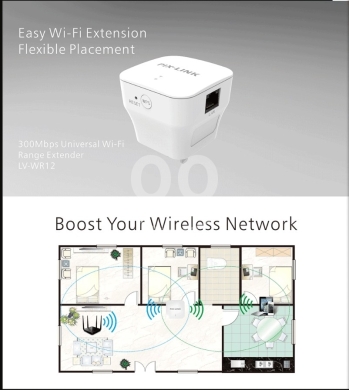 مقوي إشارة واي فاي بيكس-لينك لاسلكي عالي السرعة | PIX-LINK Wireless WiFi Signal Repeater … — 4