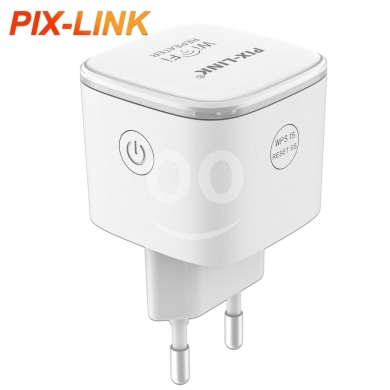 Computers Parts & Software Accessories in Dam Wel Farez - مقوي إشارة واي فاي بيكس لينك مدمج وسهل التركيب | Compact PIX-LINK WiFi Signal Booster Repeater