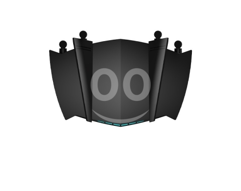 راوتر واي فاي لاسلكي عالي السرعة بأربعة هوائيات | High-Speed Wireless WiFi Router with 4 … — 2