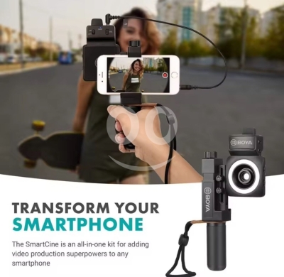BOYA SmartCine W2: Complete Smartphone Video Kit | Wireless Mic System for Vlogging &… — 8