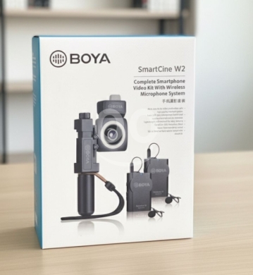 BOYA SmartCine W2: Complete Smartphone Video Kit | Wireless Mic System for Vlogging &… — 2