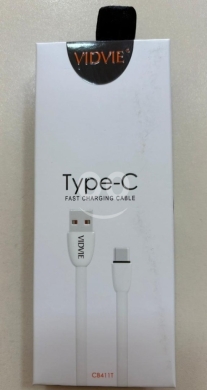 Mobile accessories in Bab Al Ramel - VIDVIE CB411T Type-C Fast Charging Cable | Durable USB-C Data & Power Sync