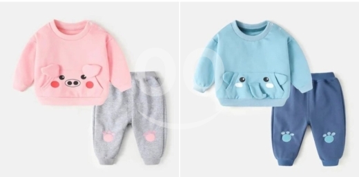 Vêtements, chaussures et accessoires dans Anfeh - طقم ملابس أطفال ناعم ومريح بتصميم عصري وأنيق | Cute and Cozy Baby Set for Daily Comfort and Style
