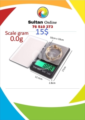 Affaires & Bureau dans Autre - ميزان إلكتروني دقيق للذهب والغرامات من 0.1 جرام إلى 3 كجم | Digital Precision Scale 0.1g to 3kg