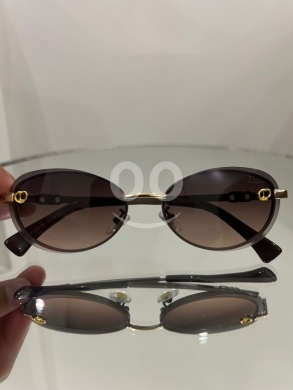الملابس، الأحذية والزينة في أبو سمرا - نظارات Dior MissDior الراقية بإطار بيضاوي عصري | Dior MissDior B1U Oval Sunglasses in Brown Shaded