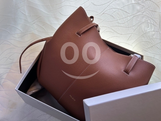 شنطة Polène Cyme Camel Textured Leather المميزة | Polène Cyme Camel Textured Leather Tote… — 2