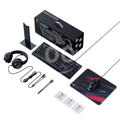 Computers Parts & Software Accessories in Aley - 4-in-1 RGB Gaming Bundle: Keyboard, Mouse, Headphones & Pad | Pro Gamer Kit