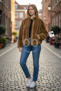 Clothes, Footwear & Accessories in Loussiya - جاكيت فرو نسائي