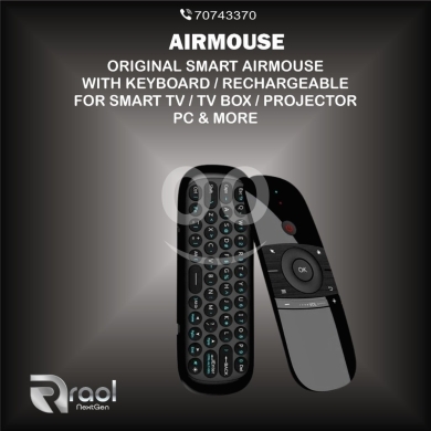 Computers Parts & Software Accessories in Awkar - ريموت إير ماوس ذكي أصلي مع لوحة مفاتيح قابلة للشحن | Original Smart Airmouse Rechargeable Keyboard