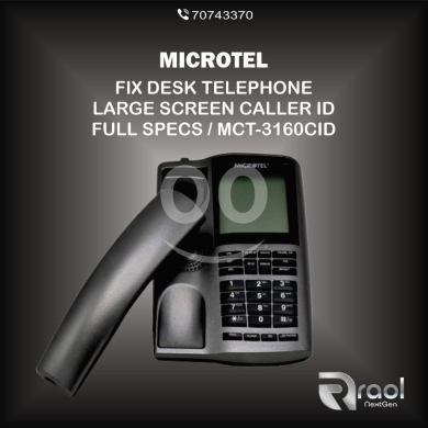 Other home appliances in Awkar - هاتف مكتبي ميكروتل بشاشة كبيرة وكاشف رقم المتصل | Microtel Fixed Desk Phone MCT-3160CID