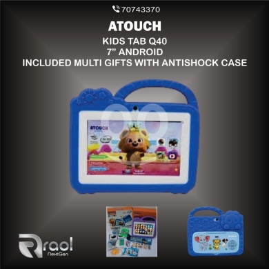 Other Mobile Phones & Accessories in Awkar - تابلت أطفال أيه تاتش بنظام أندرويد | ATOUCH Kids Tab Q40 7" Android Tablet with Antishock Case