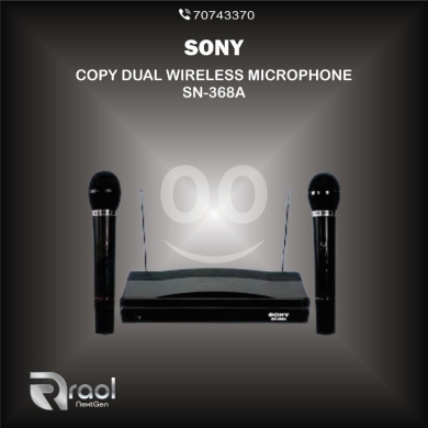 Other Mobile Phones & Accessories in Awkar - نظام ميكروفون لاسلكي مزدوج سوني للكاريوكي والخطابة | Sony SN-368A Dual Wireless Microphone System