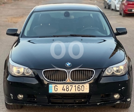 BMW in Tripoli - BMW E60 model 2007