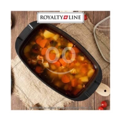 ?? Royalty Line Roasting Pan RL-ACR32ML - high tray with cast aluminum lid 32cm,… — 5
