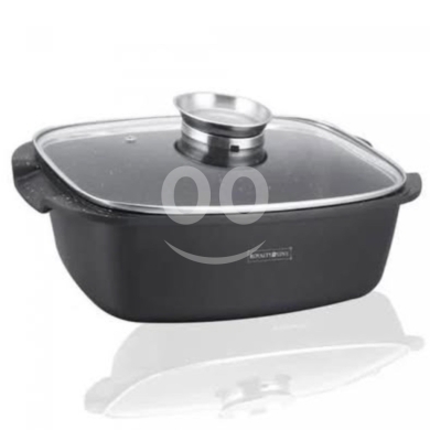 ?? Royalty Line Roasting Pan RL-ACR32ML - high tray with cast aluminum lid 32cm,… — 2