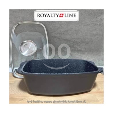 ?? Royalty Line Roasting Pan RL-ACR32ML - high tray with cast aluminum lid 32cm,… — 8