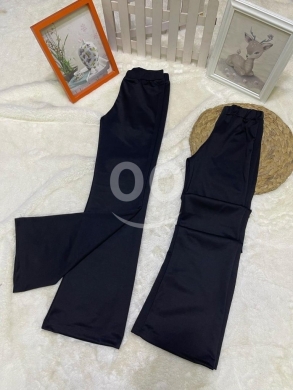Clothes, Footwear & Accessories in Al Dahye - Women&#039;s Black High-Waist Flare Pants | Stretchy Wide-Leg Trouser