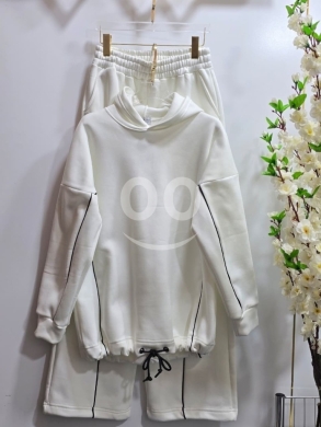 Clothes, Footwear & Accessories in Al Dahye - Women&#039;s Oversized Fleece Hoodie & Jogger Set | Cotton Loungewear Suit