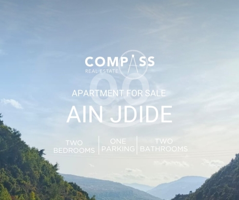Apartments for sale in Aley - Apartment For Sale Ain Jdide