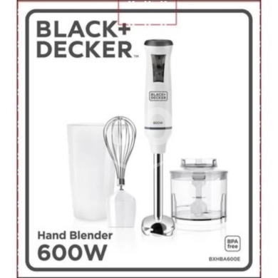 Kitchen appliances in Achrafieh - ?? Black+Decker Hand blender with accessories, 20 speeds and Turbo, 600 watt