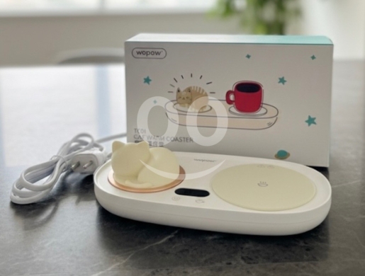 Other home appliances in Aley - *Wopow TC01 Cat Warm Coaster - Keep Your Drink Purr-fectly Warm* Fireproof Build