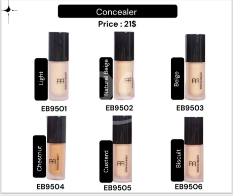 Health & Beauty in Nahr Ibrahim - Waterproof Concealer from E.B ️ عالي التغطية
