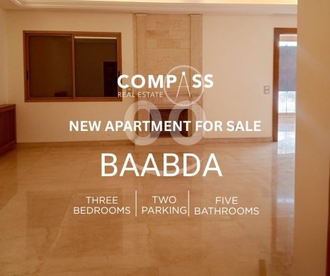 Apartments for sale in Baabda - Apartment for sale in Baabda, Antonine, new building