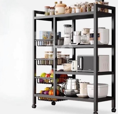 Other home furniture in Achrafieh - 4 Tier Rolling Heavy Duty Foldable