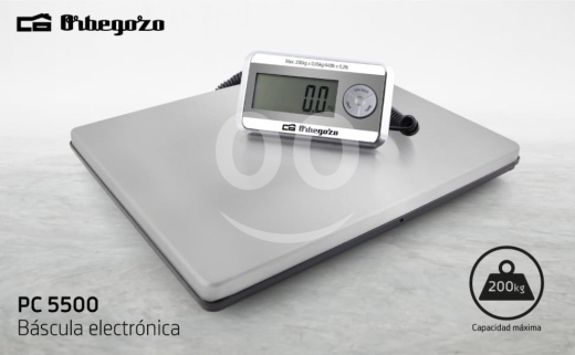 ?? Orbegozo PC 5500 Industrial Kitchen Scales, Maximum Capacity of 200 kg, Stainless… — 5