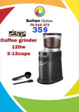 Kitchen appliances dans Autre - مطحنة بن DSP بقوة 130 واط لشحن مثالي وسريع | High Performance 130W DSP Coffee Grinder for Fresh Bean