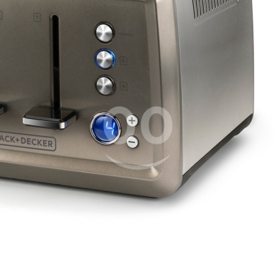 ??black+decker Toaster, power input 1,960 W, LCD display, electronic browning… — 7