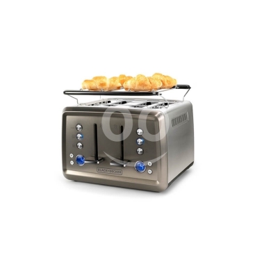 ??black+decker Toaster, power input 1,960 W, LCD display, electronic browning… — 5