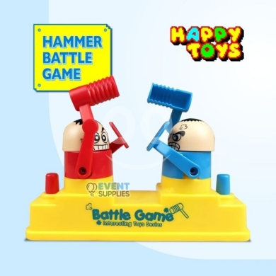 لعبة معركة المطارق الممتعة لشخصين | Fun Two-Player Hammer Battle Game for Kids — 2