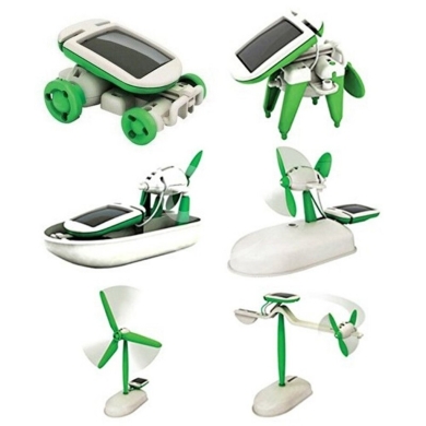 مجموعة الروبوتات التعليمية 6 في 1 بالطاقة الشمسية | 6-in-1 Educational Solar Power Robot … — 3