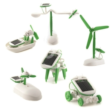 مجموعة الروبوتات التعليمية 6 في 1 بالطاقة الشمسية | 6-in-1 Educational Solar Power Robot … — 2