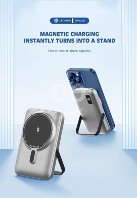 *Wopow QW02 Magsafe Powerbank* - *Battery Capacity*: 10,000mAh - *Wireless Charging*: 15W — 5