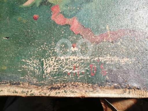 Original Old Oil Painting — 7