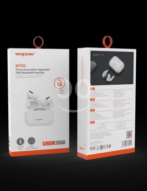 Mobile accessories dans Aley - *Wopow WT03 - Wireless Freedom, Upgraded* *Bluetooth V5.0* *Popover Pairing* - Instant sync