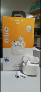 Mobile accessories in Aley - *Wopow MAX - AirPro6 TWS Earbuds* Smooth. Smart. Stereo. *Bluetooth V5.0*-