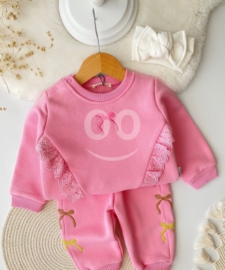 Produits pour bébés et enfants dans Batroun - Pink bow set for little girl
