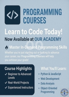 Master Programming Skills: Beginner to Advanced Coding Courses | Python, JavaScript & Web Developmen