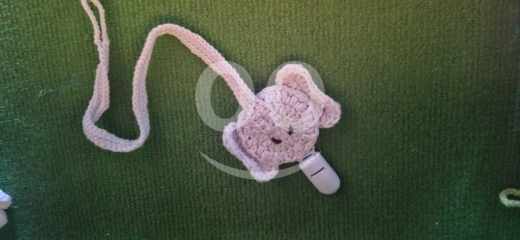 handmade holder pacifier — 3