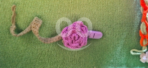 handmade holder pacifier — 2