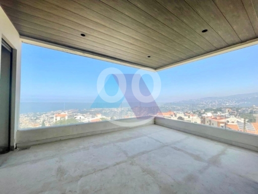 Apartments for sale in Kornet Chehwane - 235m2 apartment+sea view 4sale in Kornet Chehwan - شقة في قرنة شهوانAKA59