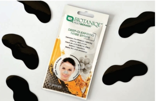 لصقات بيوتانيك للتنظيف العميق لإزالة الرؤوس السوداء | Biotaniqe Deep Cleansing Nose Strips — 2