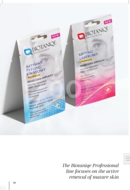 ماسك أمبولات التقشير الحمضي الليلي من بيوتانيك | Biotaniqe Active Acid Peeling Night Ampo… — 2