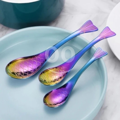 Home & Garden in Beirut City - Mermaid Tail Rainbow Spoons