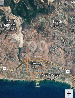 Lands for sale dans Jiyeh - أرض للبيع منطقة الجية الشوف 40000 متر
